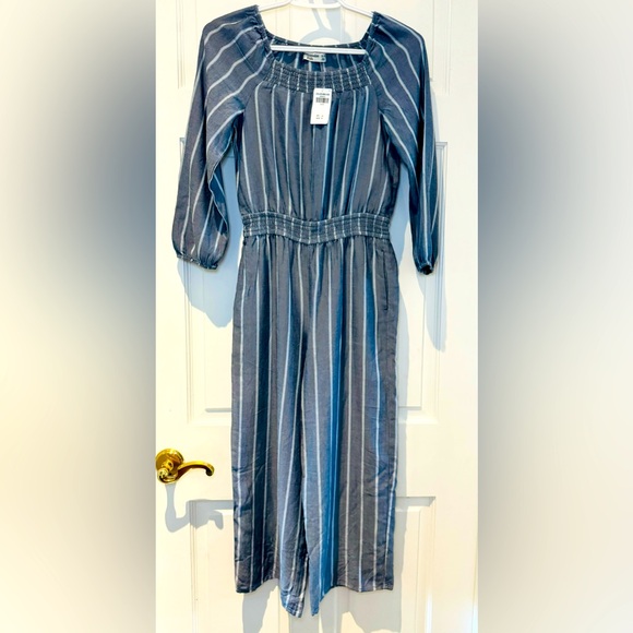 Abercrombie Kids Striped Long Sleeve Jumpsuit – Juniors Size 13/14 (NWT) - Picture 6 of 15